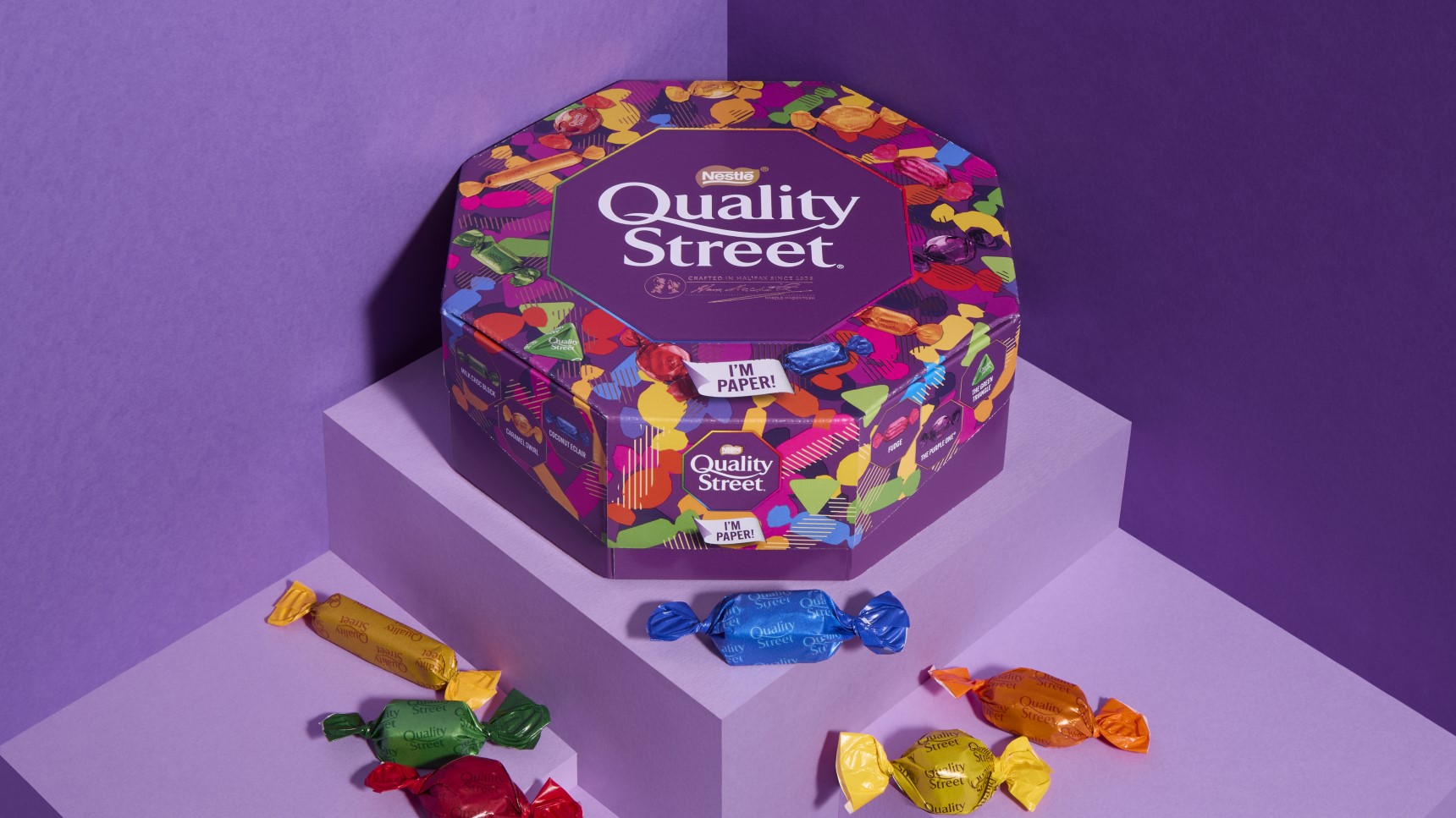 Quality Street fan bemoan the loss of the classic tin format as eco-friendly paper tub emerges